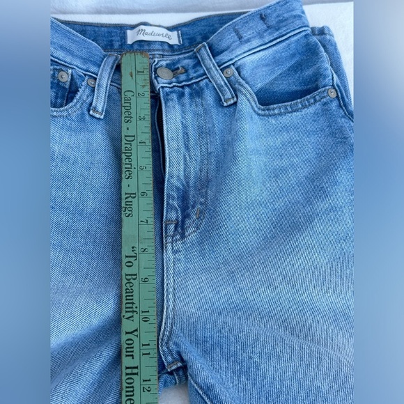 Madewell Blue and Brown Jeans Classic Denim #A1 - Picture 9 of 12